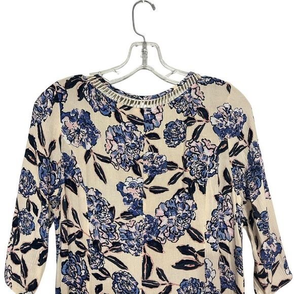 Shyanne Country Boho floral print midi flowy v-neck dress western Ranch cowgirl - Picture 9 of 10